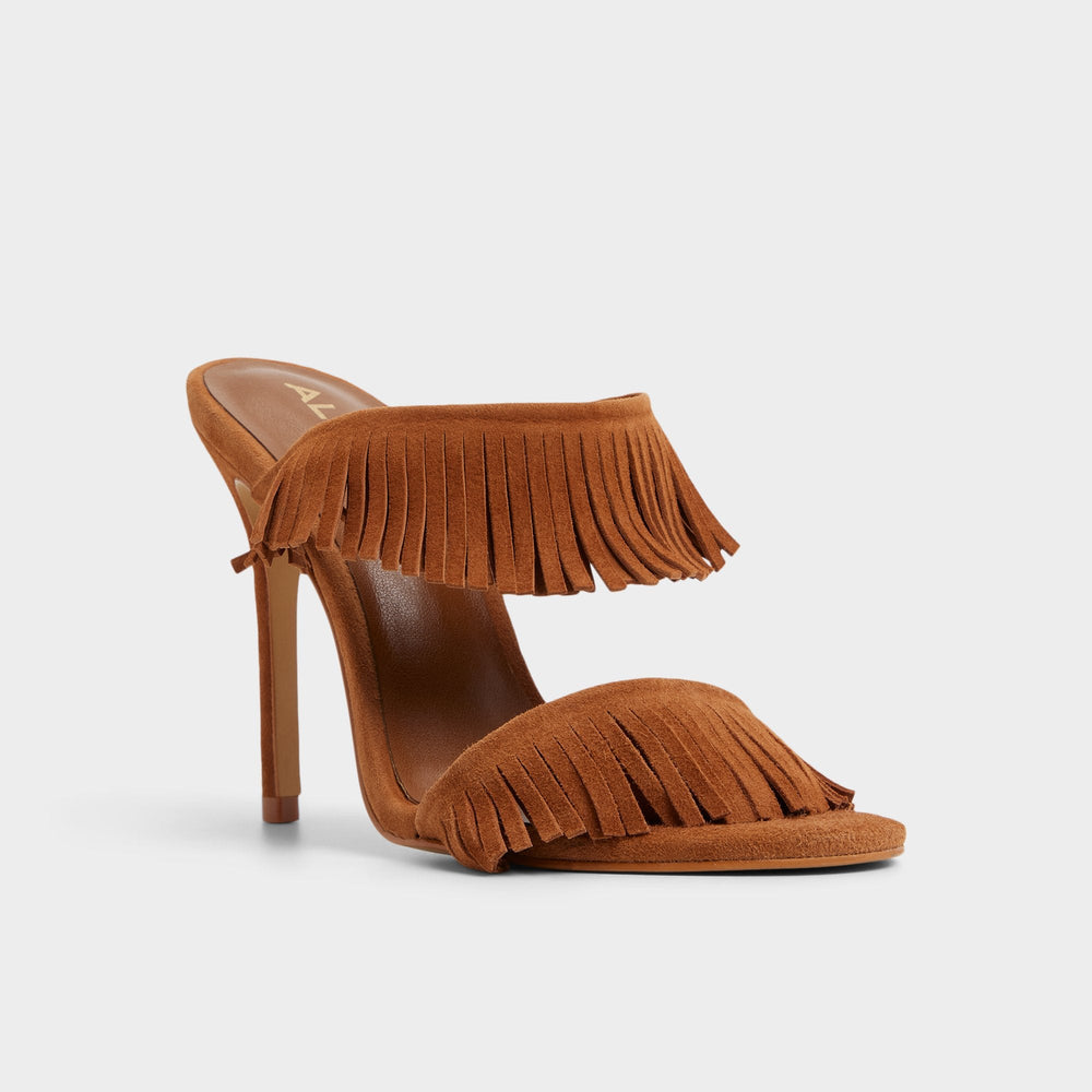Aldo Nahanie in Medium Brown - Heeled mule, Stiletto heel