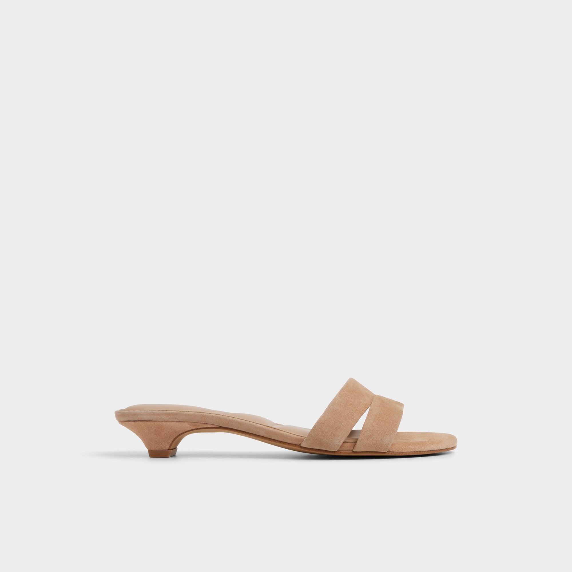 Aldo Scarletta Medium Brown Women's Heeled mules - Heeled mule, Kitten heel