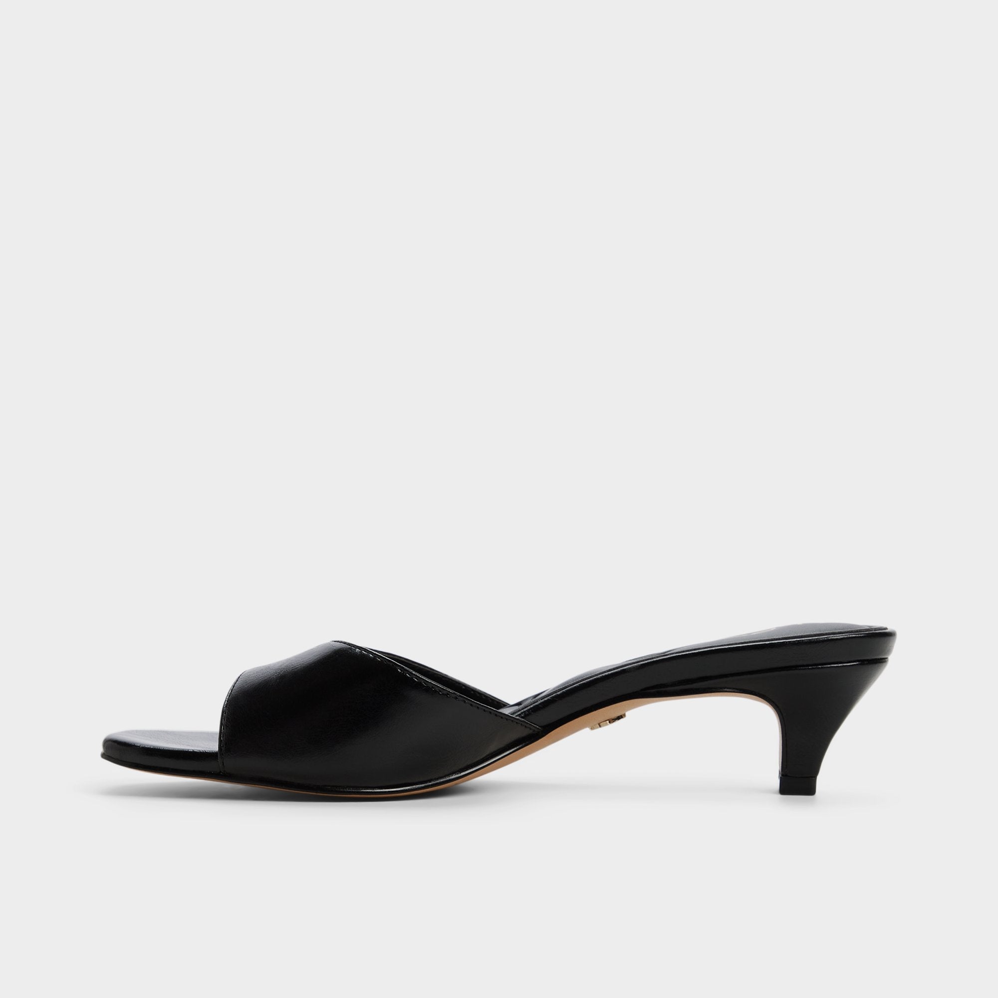 Aldo Haeden Black Women's Heeled mules - Heeled mule, Kitten heel