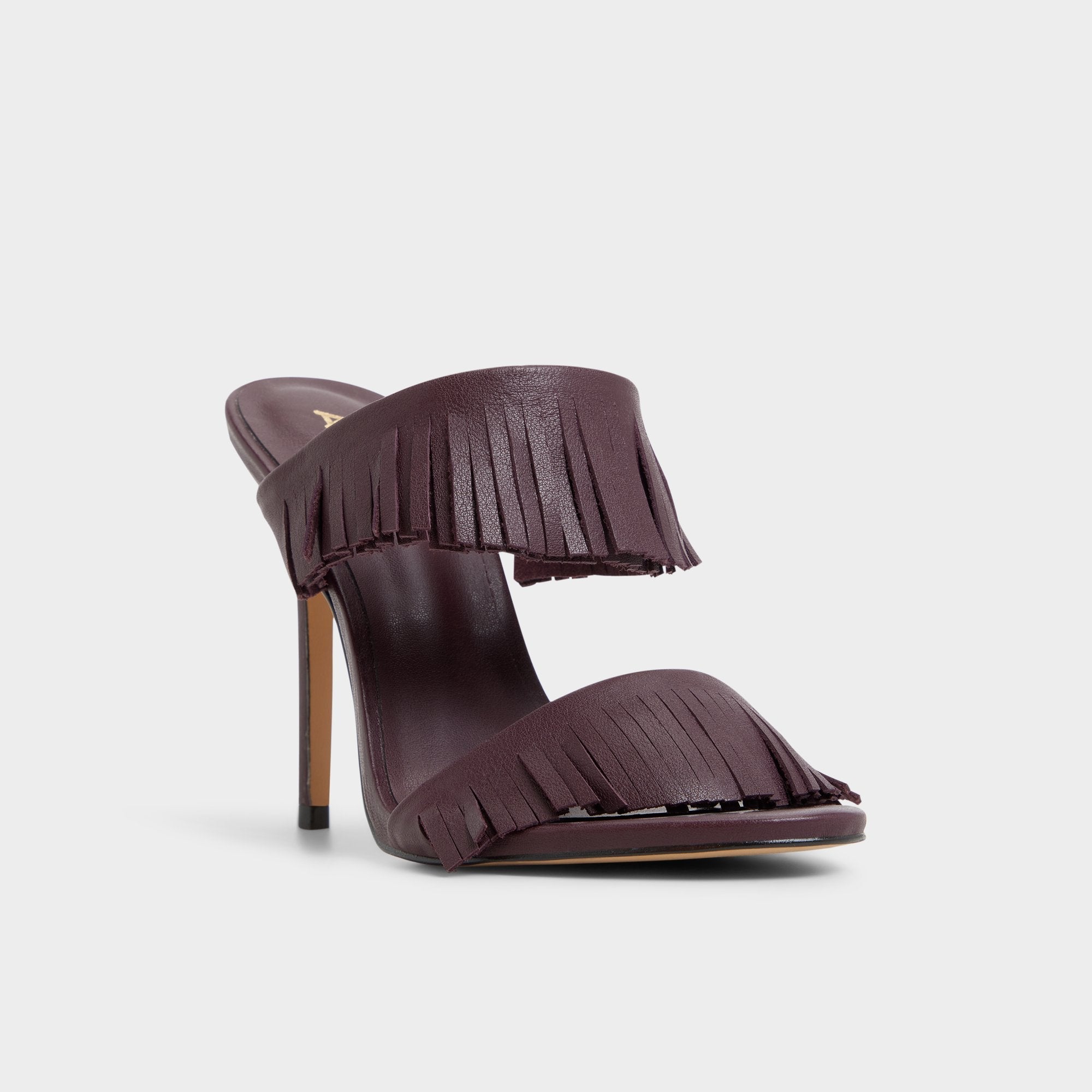 Aldo Nahanie in Bordo - Heeled mule, Stiletto heel