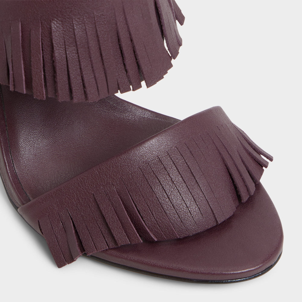 Aldo Nahanie in Bordo - Heeled mule, Stiletto heel
