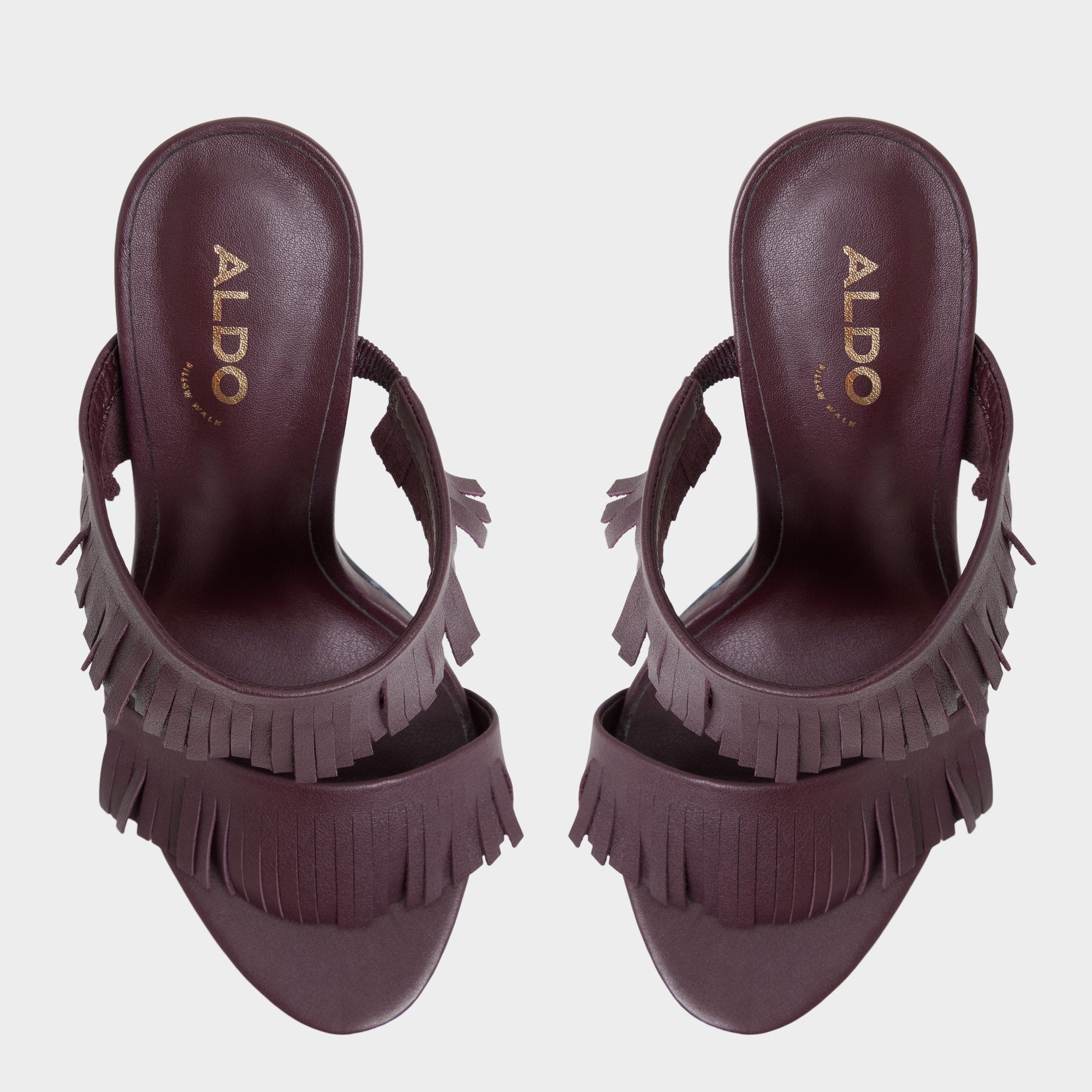 Aldo Nahanie in Bordo - Heeled mule, Stiletto heel