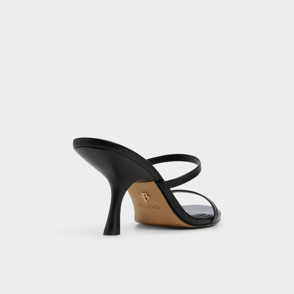 Aldo Avelinda in Black - Heeled mule