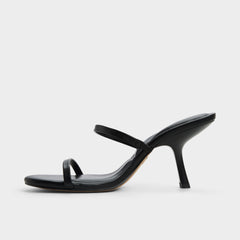 Aldo Avelinda in Black - Heeled mule