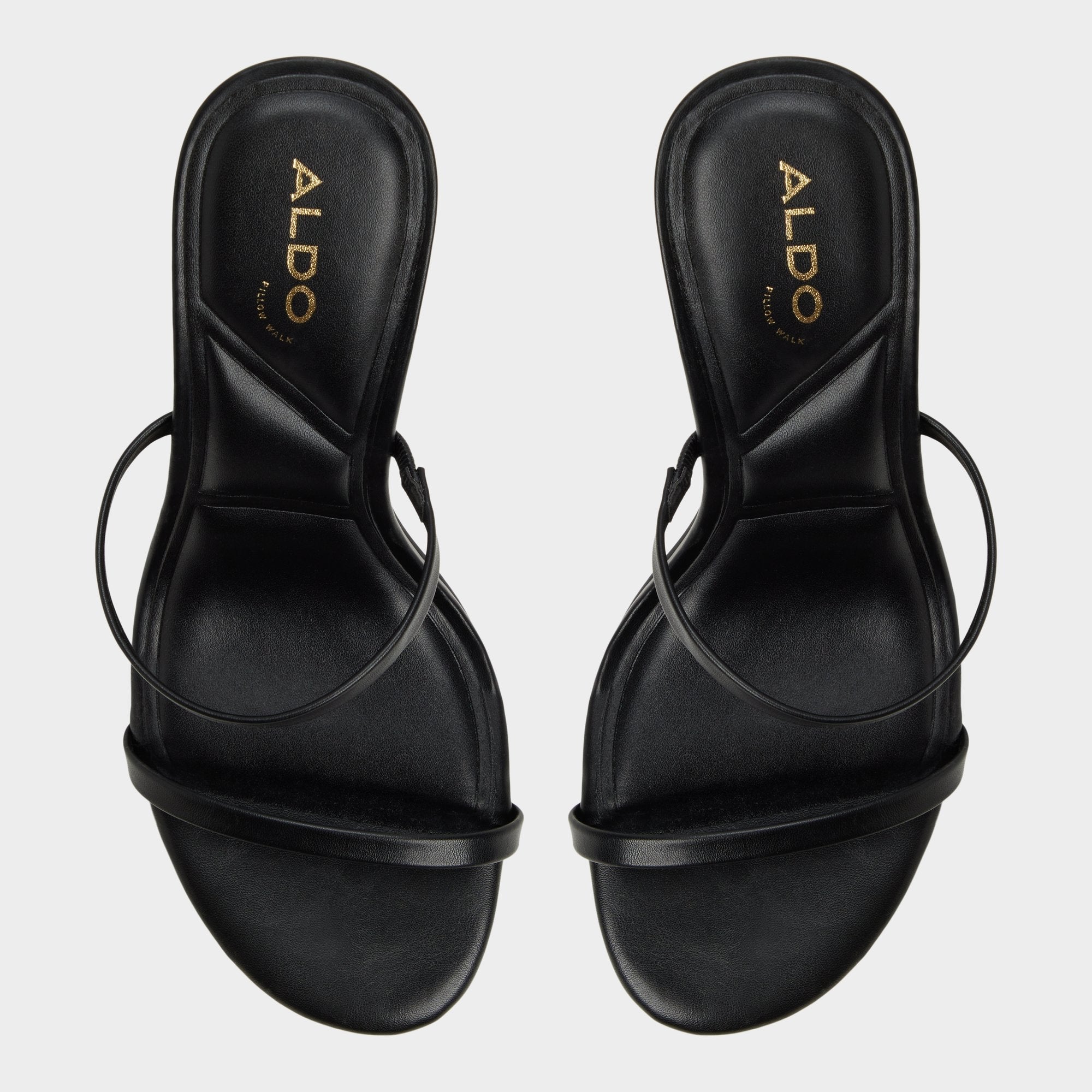 Aldo Avelinda in Black - Heeled mule