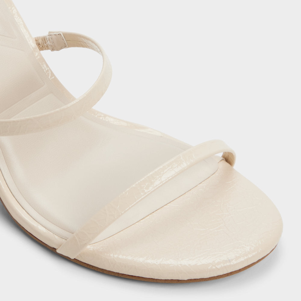 Aldo Avelinda in Cream - Heeled mule