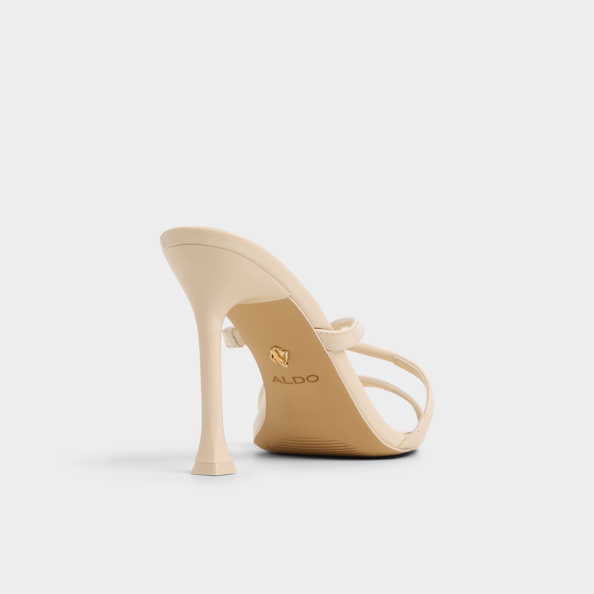Aldo Velaia Light Beige Women's Heeled mules - Heeled mule, Stiletto heel
