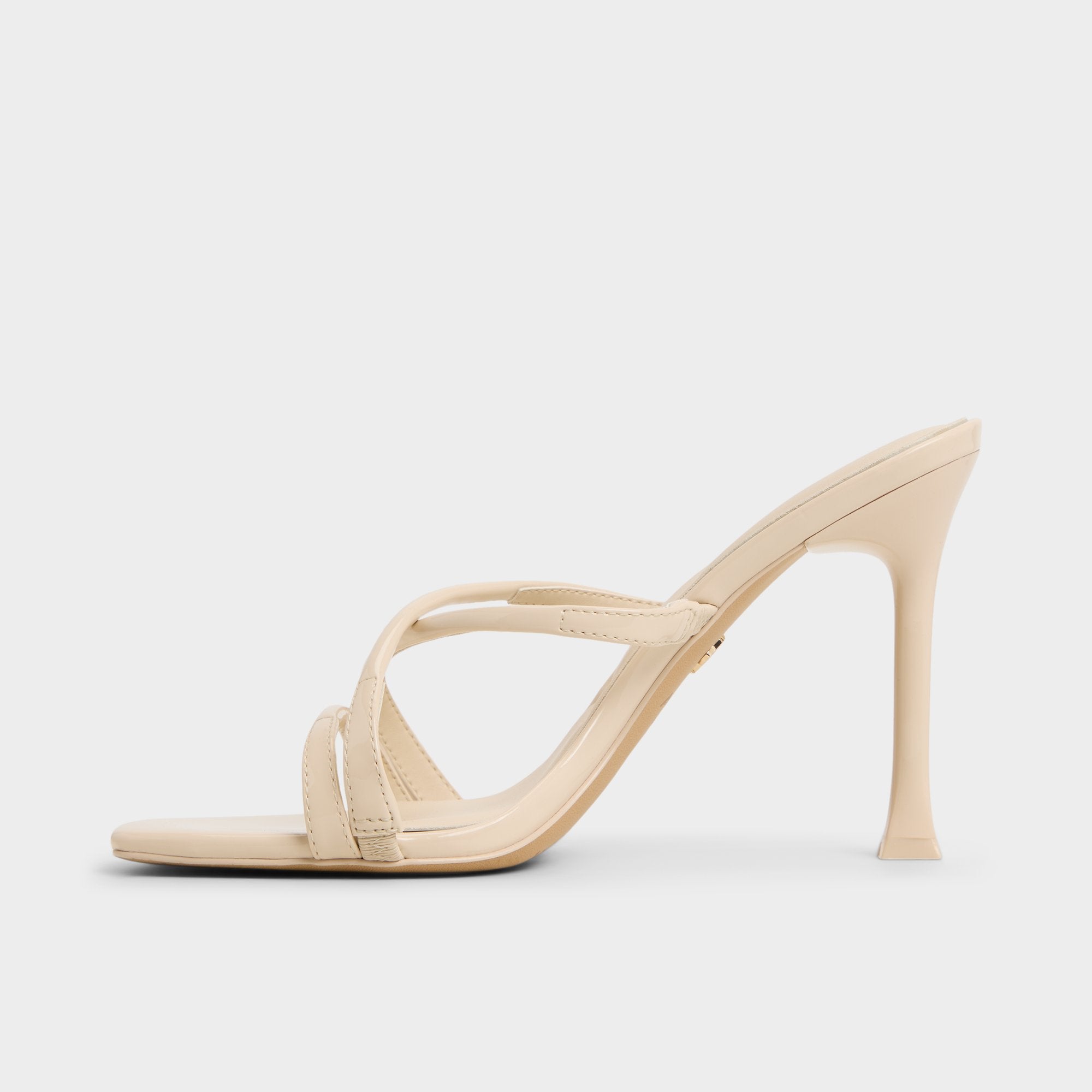 Aldo Velaia Light Beige Women's Heeled mules - Heeled mule, Stiletto heel