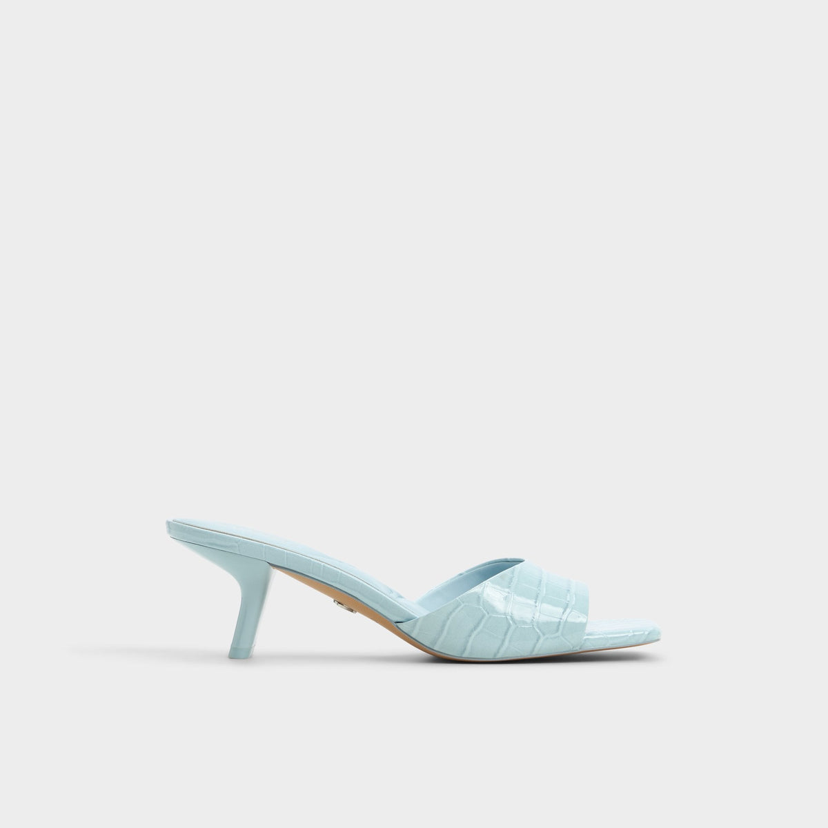 Aldo Enchanting Pastel Blue Women's Heeled mules - Heeled mule, Kitten heel
