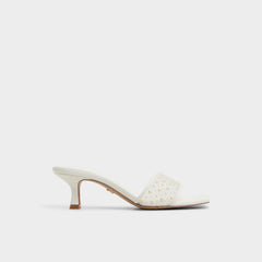 Aldo Pearlia White Women's Heeled mules - Heeled mule