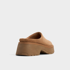 Aldo Academia Camel Women's Cold Weather Shoes - Heeled mule, Lug sole