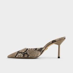 Aldo Beatrixy Python Women's Heeled mules - Heeled mule, Stiletto heel