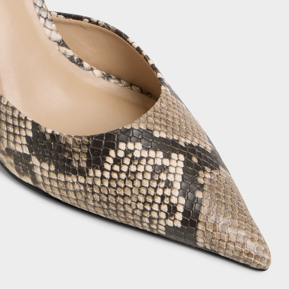 Aldo Beatrixy Python Women's Heeled mules - Heeled mule, Stiletto heel