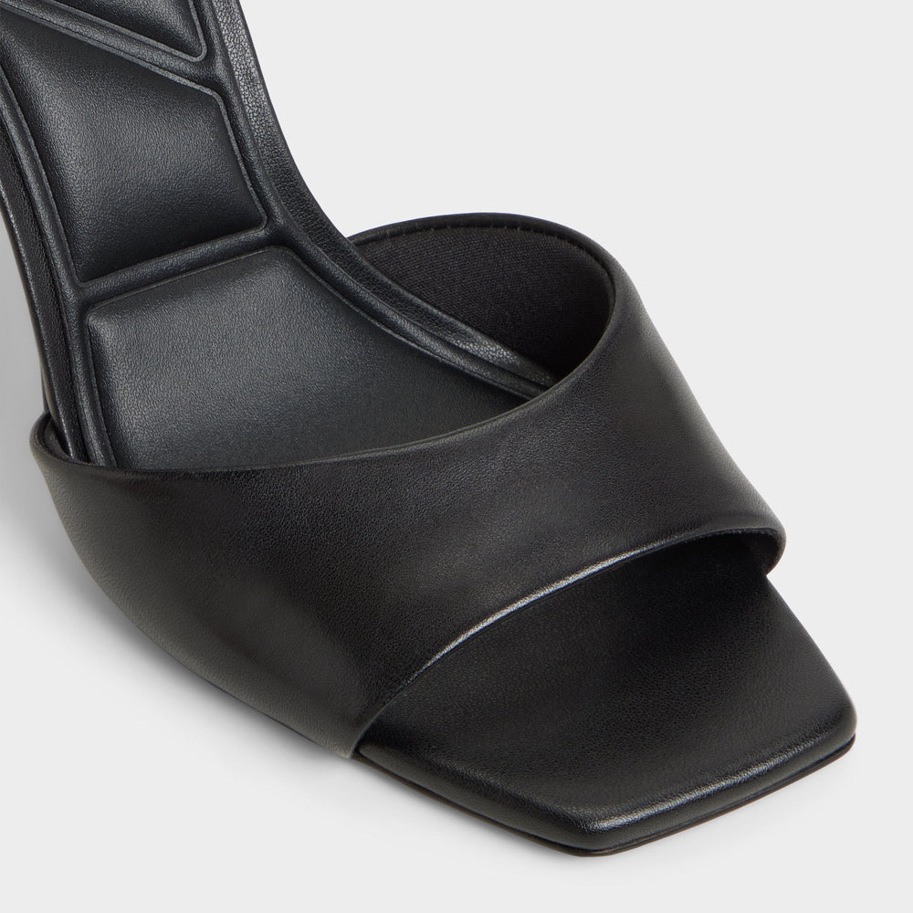 Aldo Jennifer in Black - Heeled mule, Stiletto heel