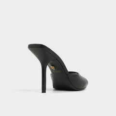 Aldo Madelan in Black - Heeled mule, Stiletto heel