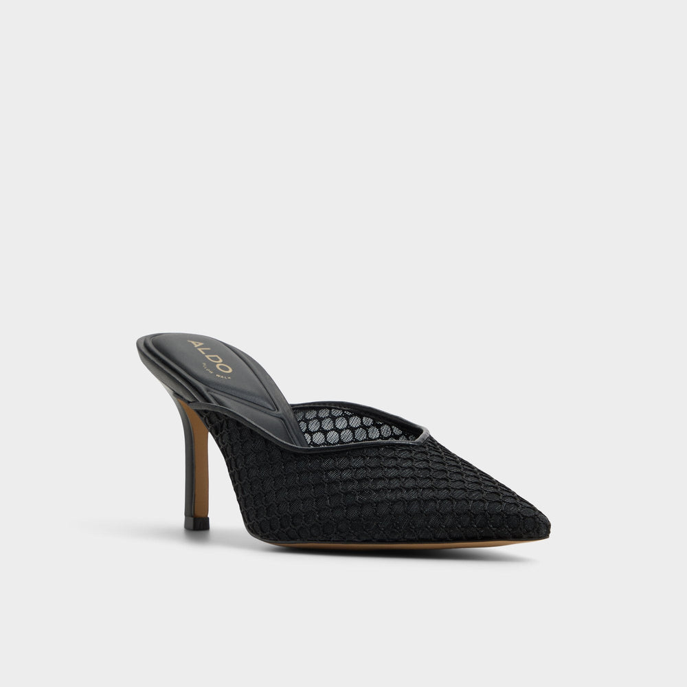 Aldo Gamilia Black Women's Kitten heels - Heeled mule, Kitten heel
