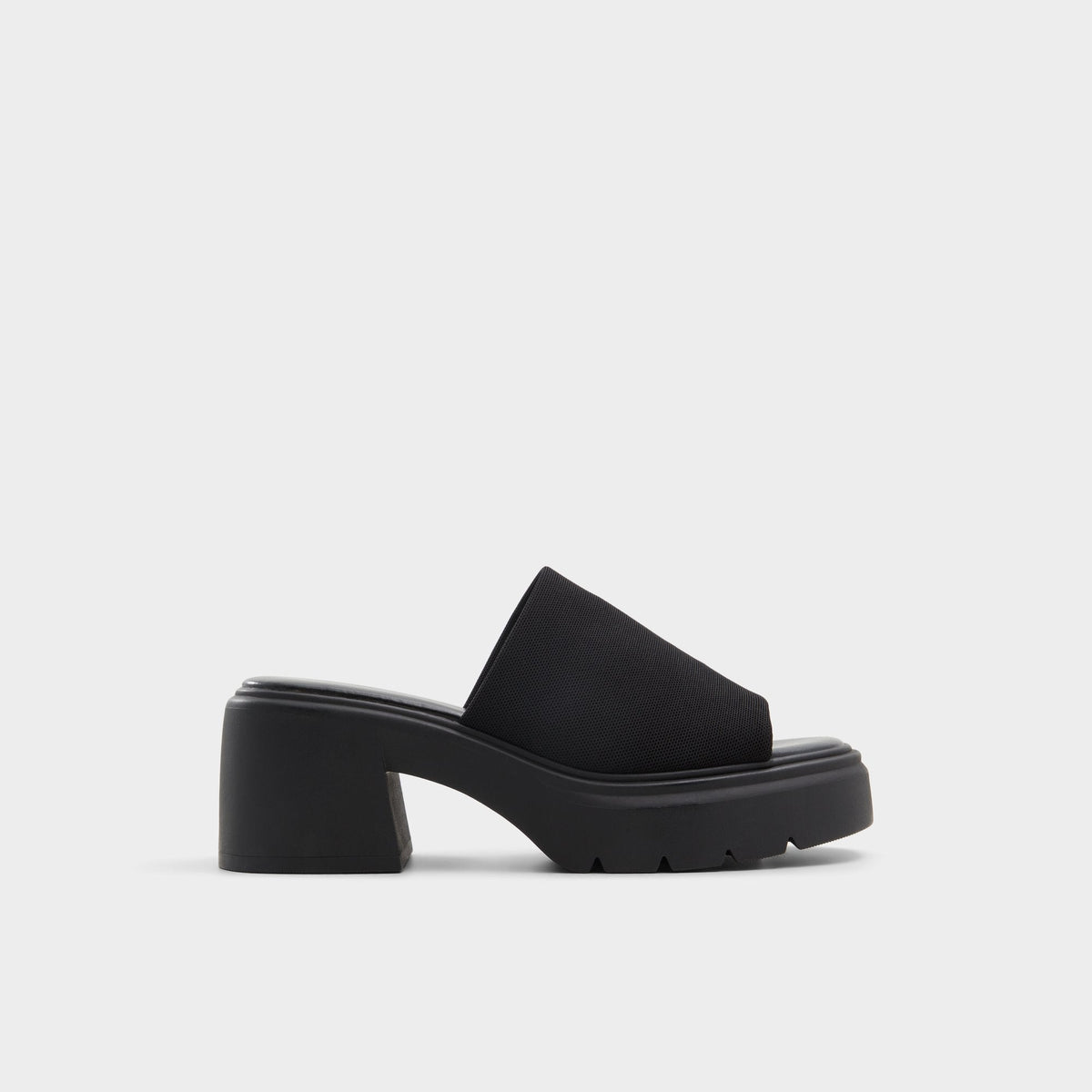 Aldo Harrietta Black Women's Wedges - Heeled mule, Block heel