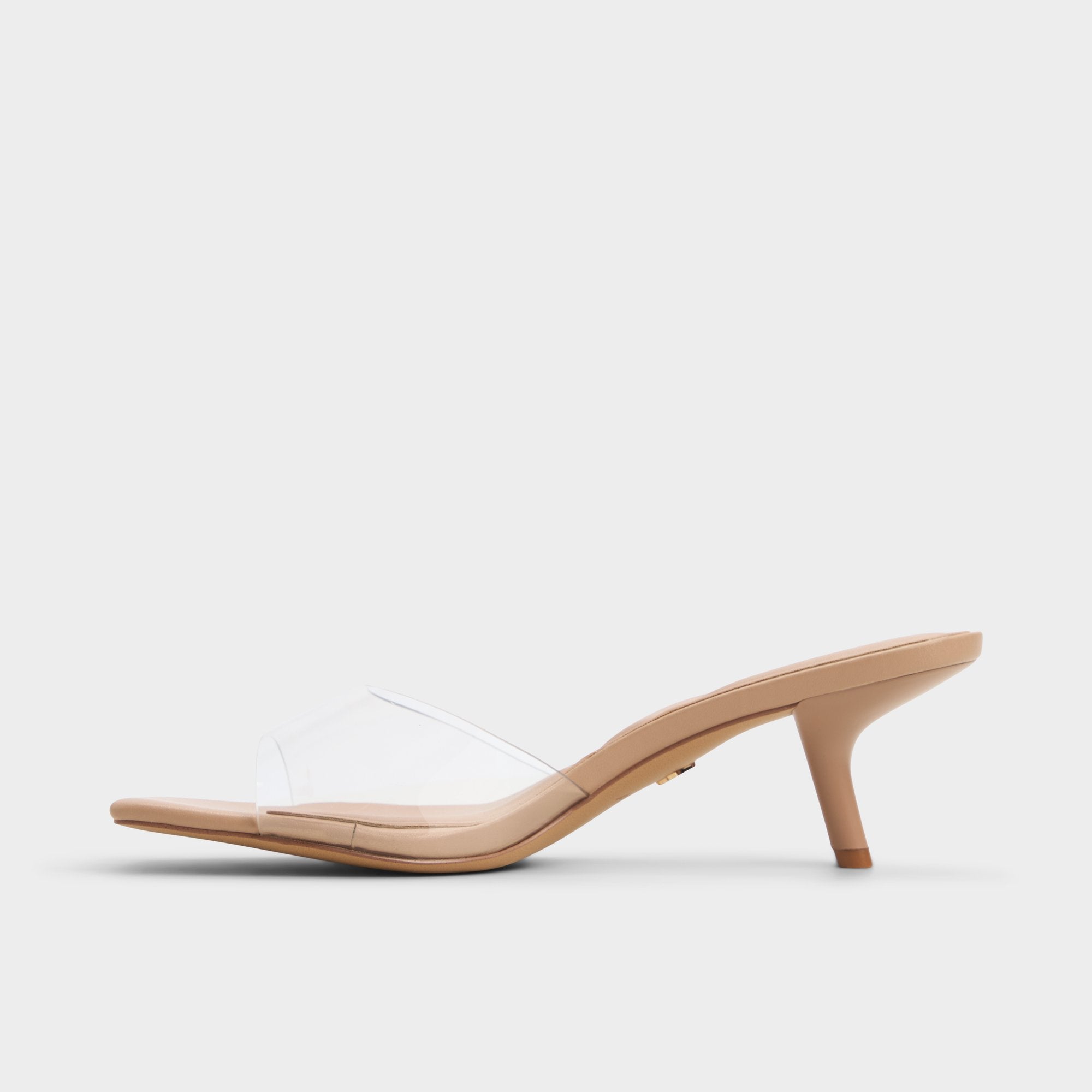 Aldo Enchanting Tan Women's Heeled mules - Heeled mule, Kitten heel