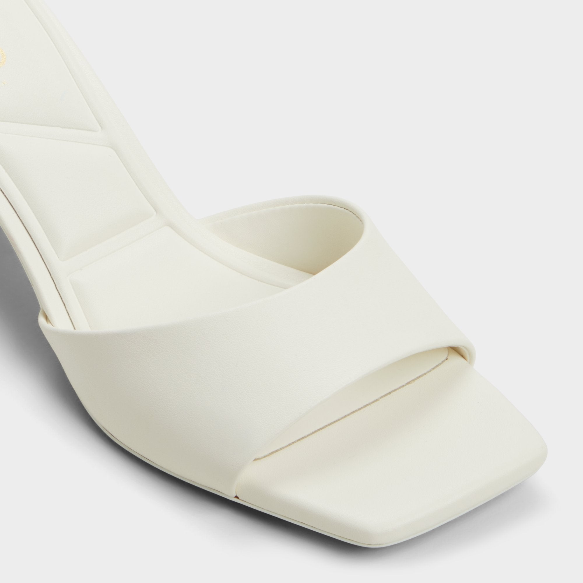 Aldo Enchanting White Women's Heeled mules - Heeled mule, Kitten heel