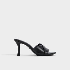Aldo Lyhanna Black Women's Heeled mules - Heeled mule, Stiletto heel