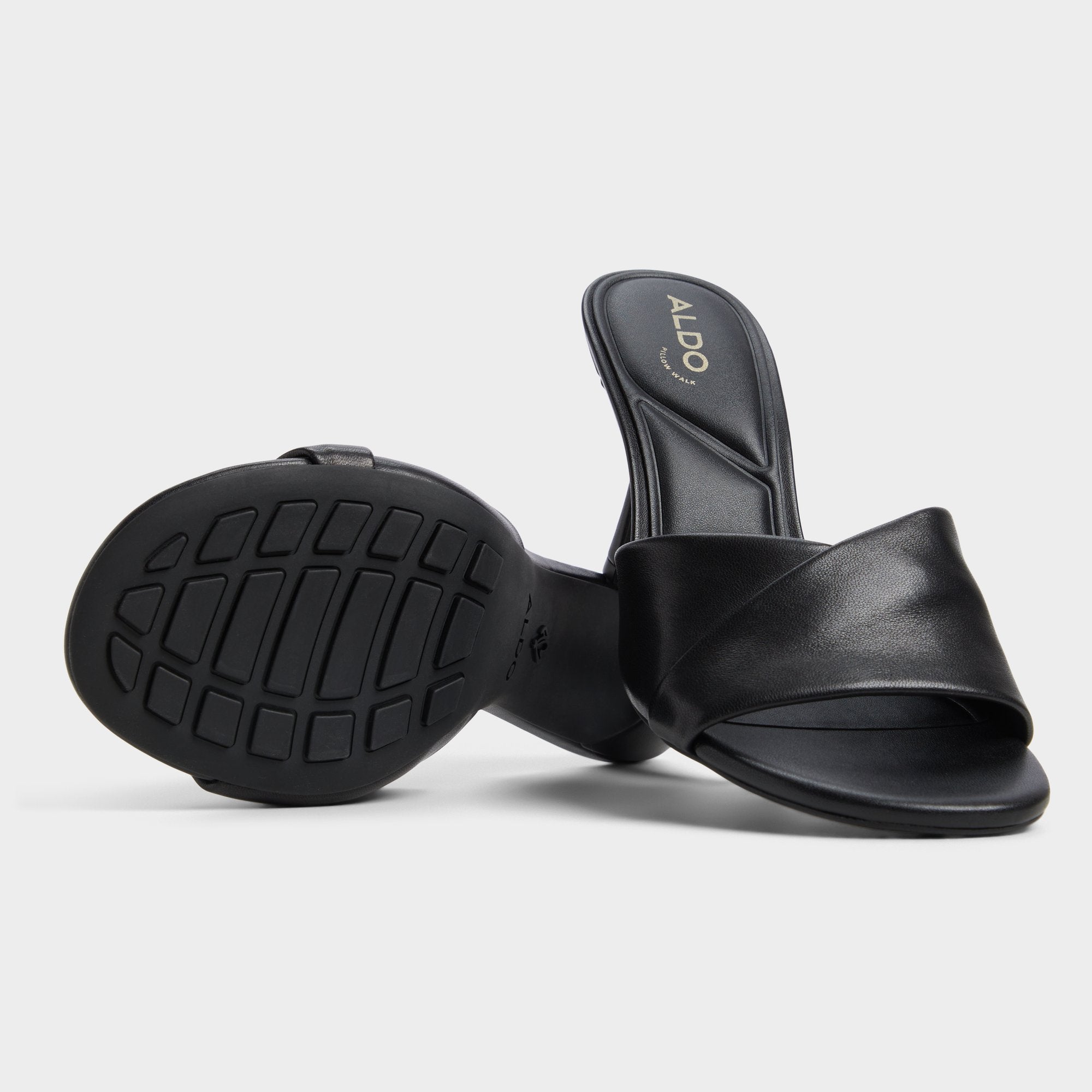 Aldo Lyhanna Black Women's Heeled mules - Heeled mule, Stiletto heel