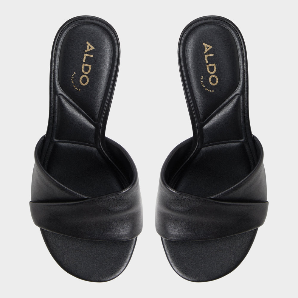 Aldo Lyhanna Black Women's Heeled mules - Heeled mule, Stiletto heel