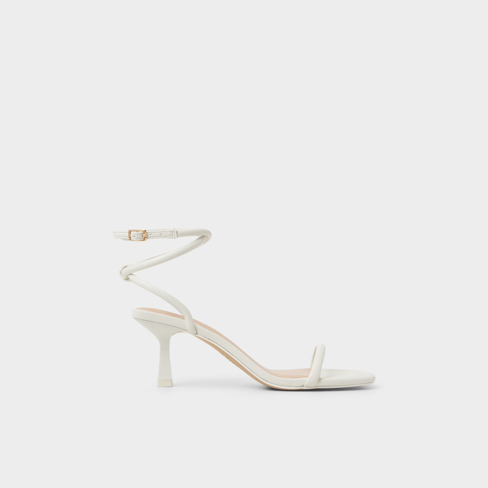 Aldo Demmi White Women's Strappy sandals - , Kitten heel