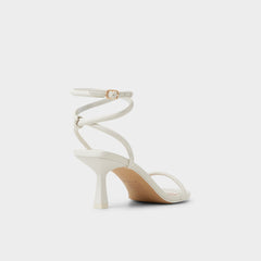 Aldo Demmi White Women's Strappy sandals - , Kitten heel
