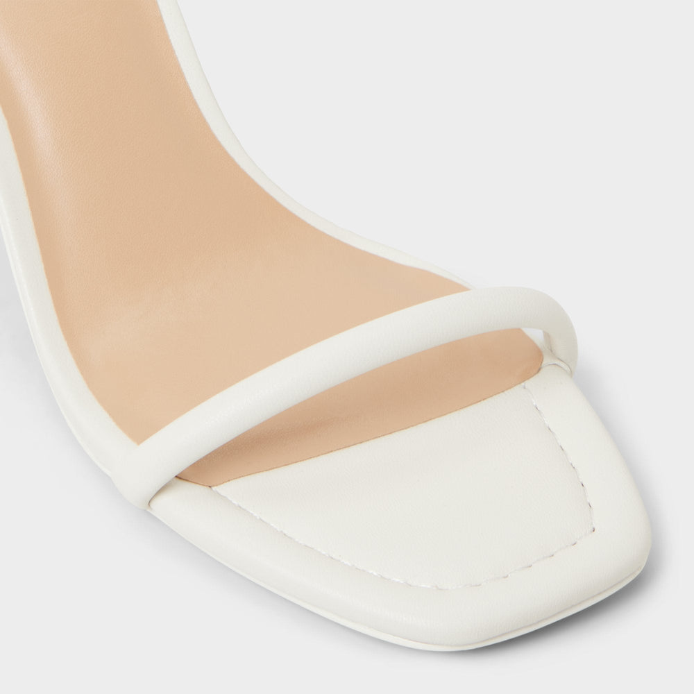 Aldo Demmi White Women's Strappy sandals - , Kitten heel