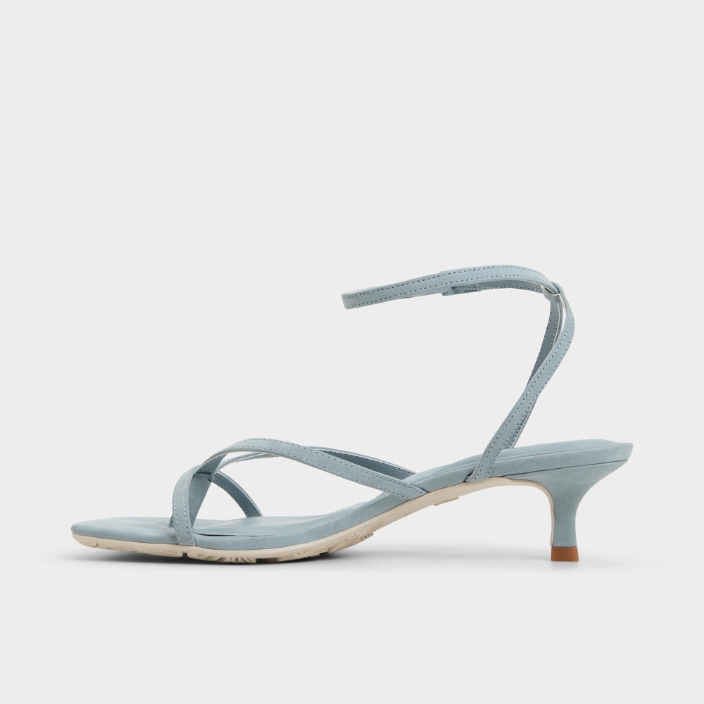 Aldo Soffie Other Blue Women's Strappy sandals - Strappy heeled sandal, Kitten heel