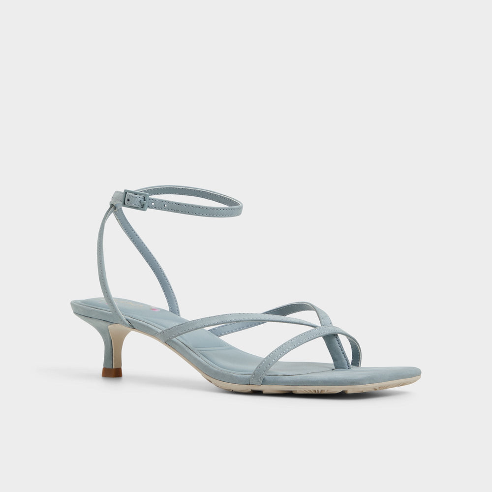 Aldo Soffie Other Blue Women's Strappy sandals - Strappy heeled sandal, Kitten heel
