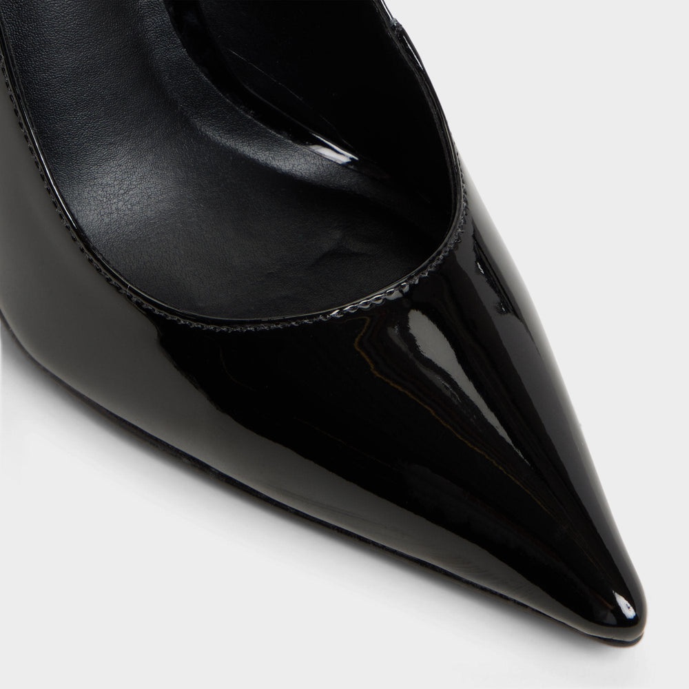 Aldo Stessysling Black Women's Pumps - Sling back high heel, Stiletto heel