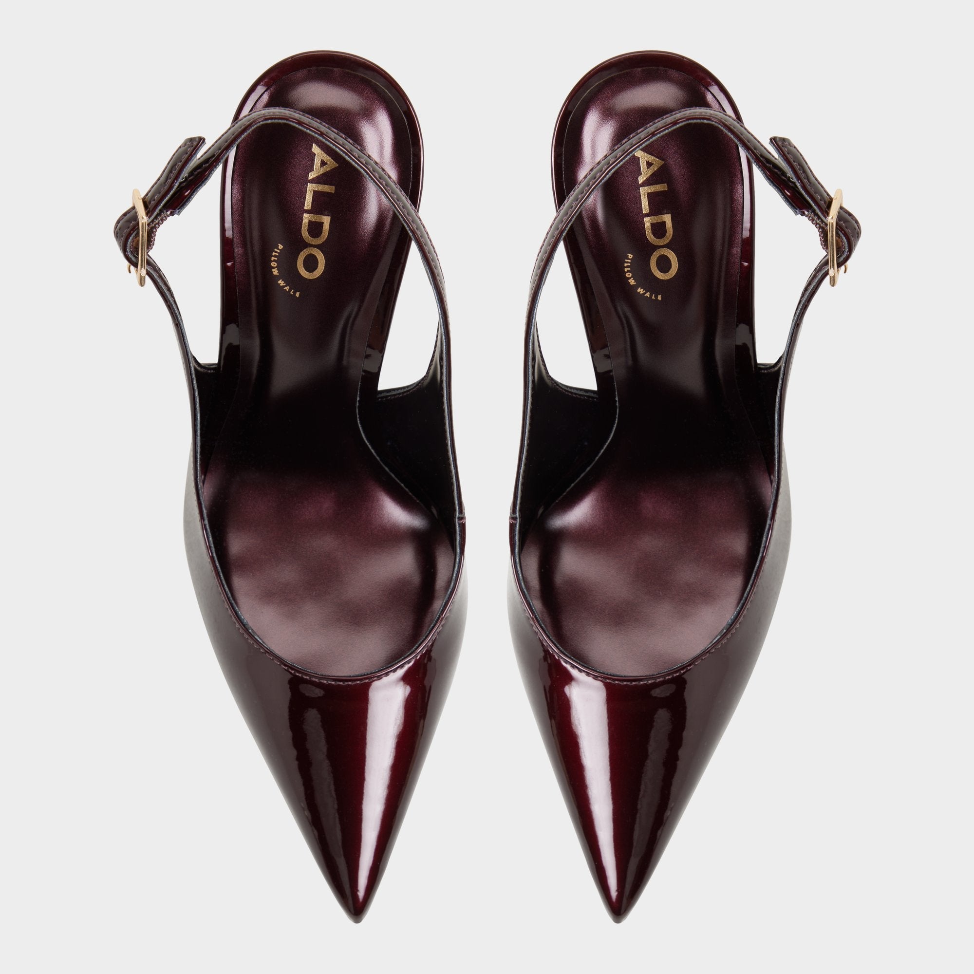 Aldo Stessysling in Dark Brown 14154054 - Sling back high heel, Stiletto heel