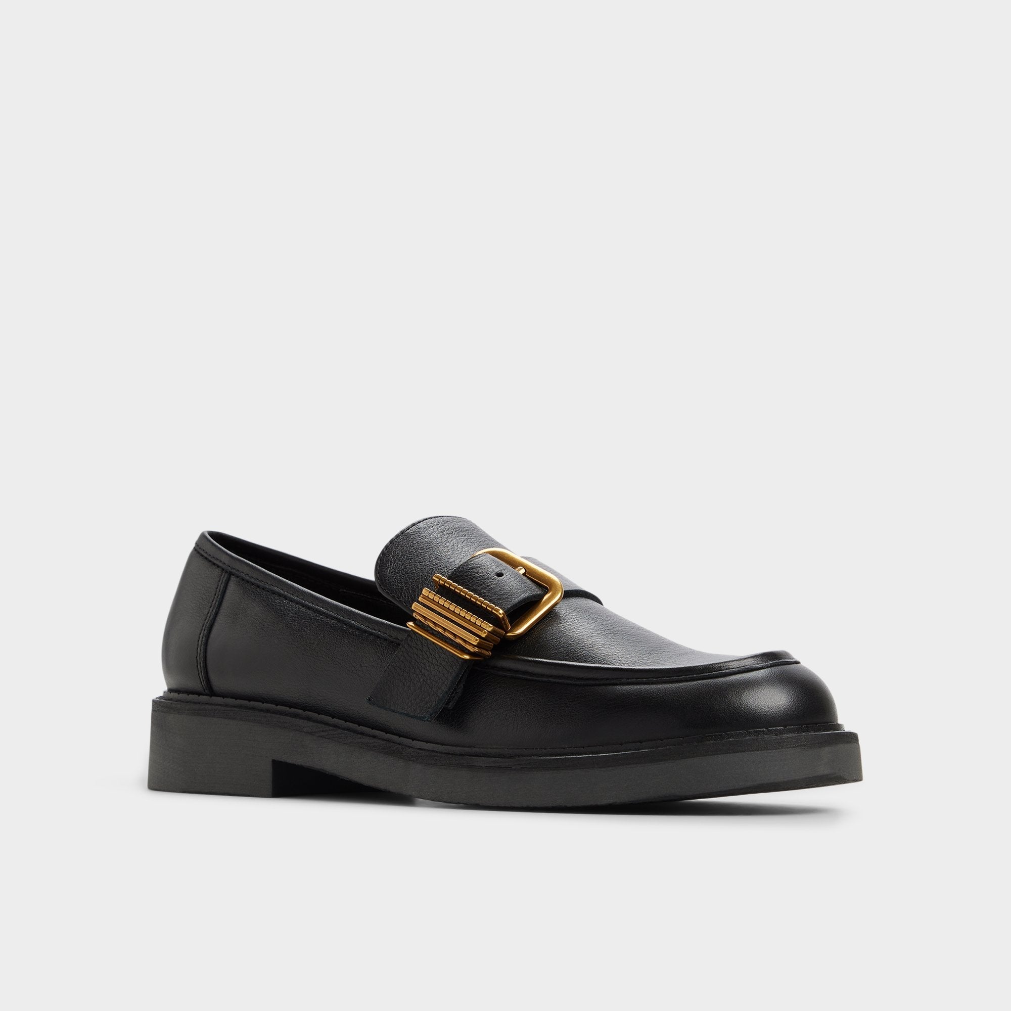 Aldo Kalya in Black - Loafer, Block heel