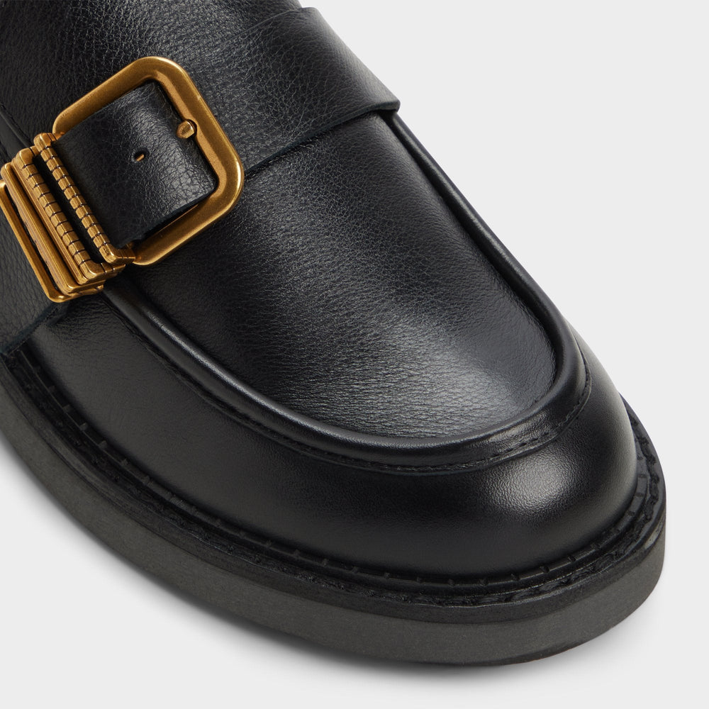 Aldo Kalya in Black - Loafer, Block heel