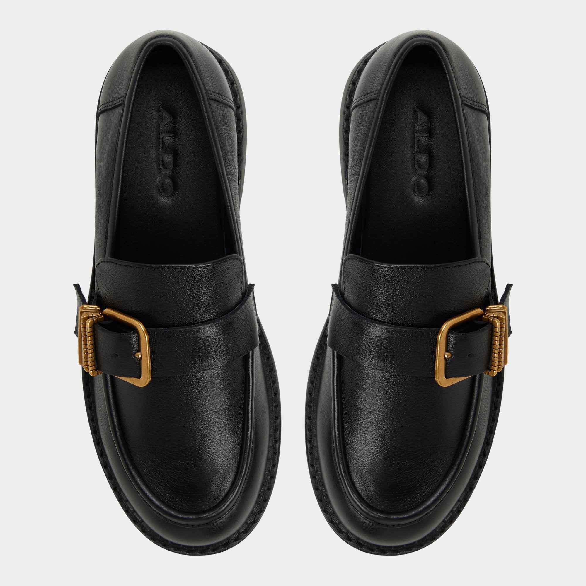 Aldo Kalya in Black - Loafer, Block heel