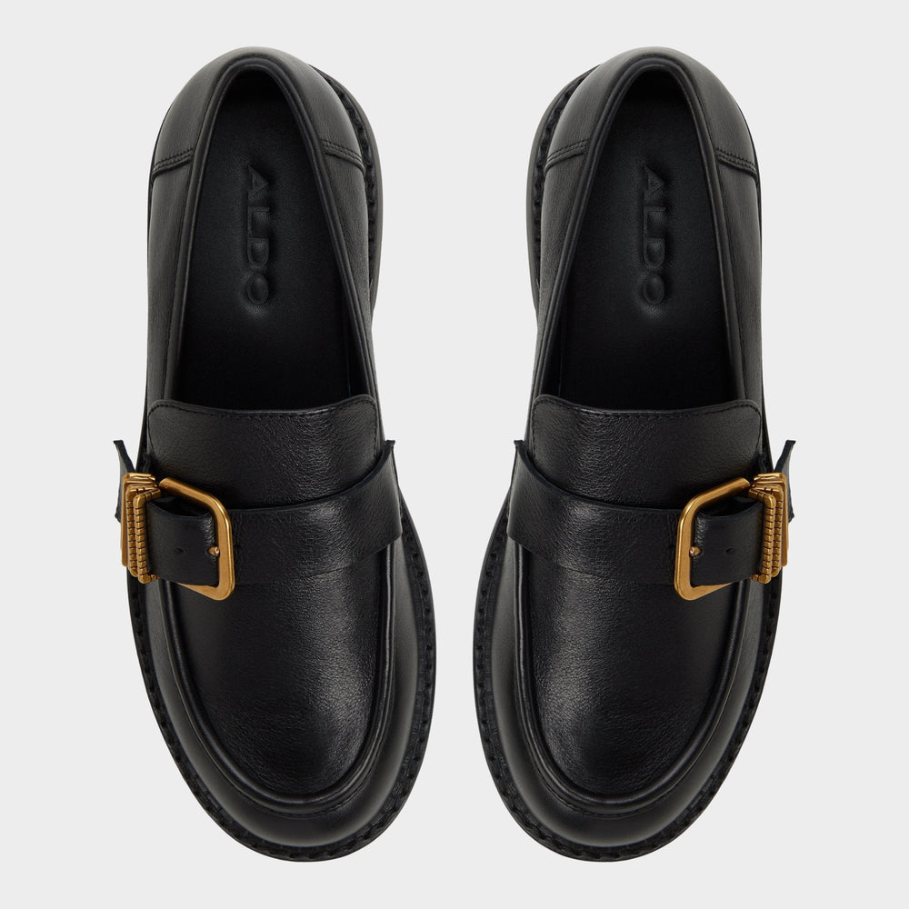 Aldo Kalya in Black - Loafer, Block heel