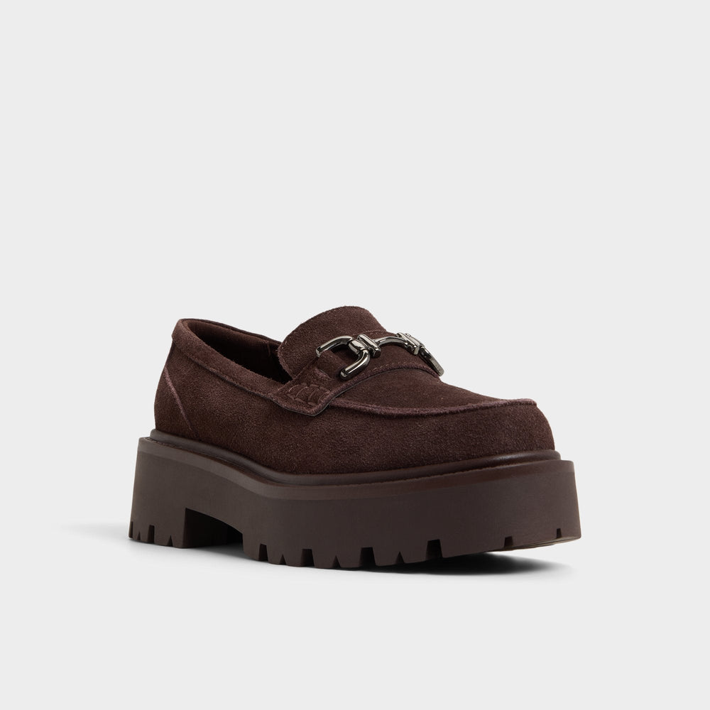 Aldo Oneameth in Dark Brown - Loafer, Lug sole