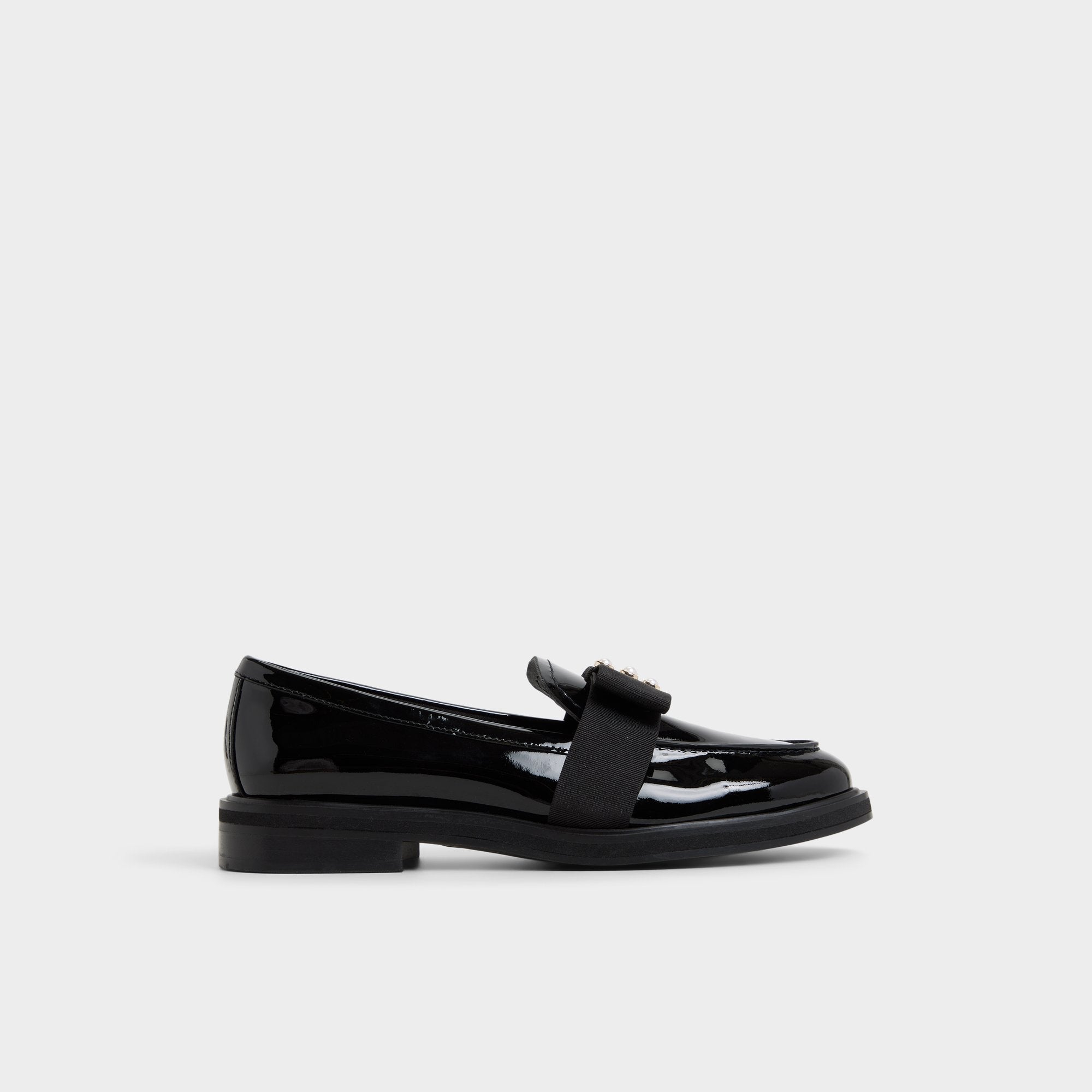 Aldo Bissom in Black - Loafer, Block heel