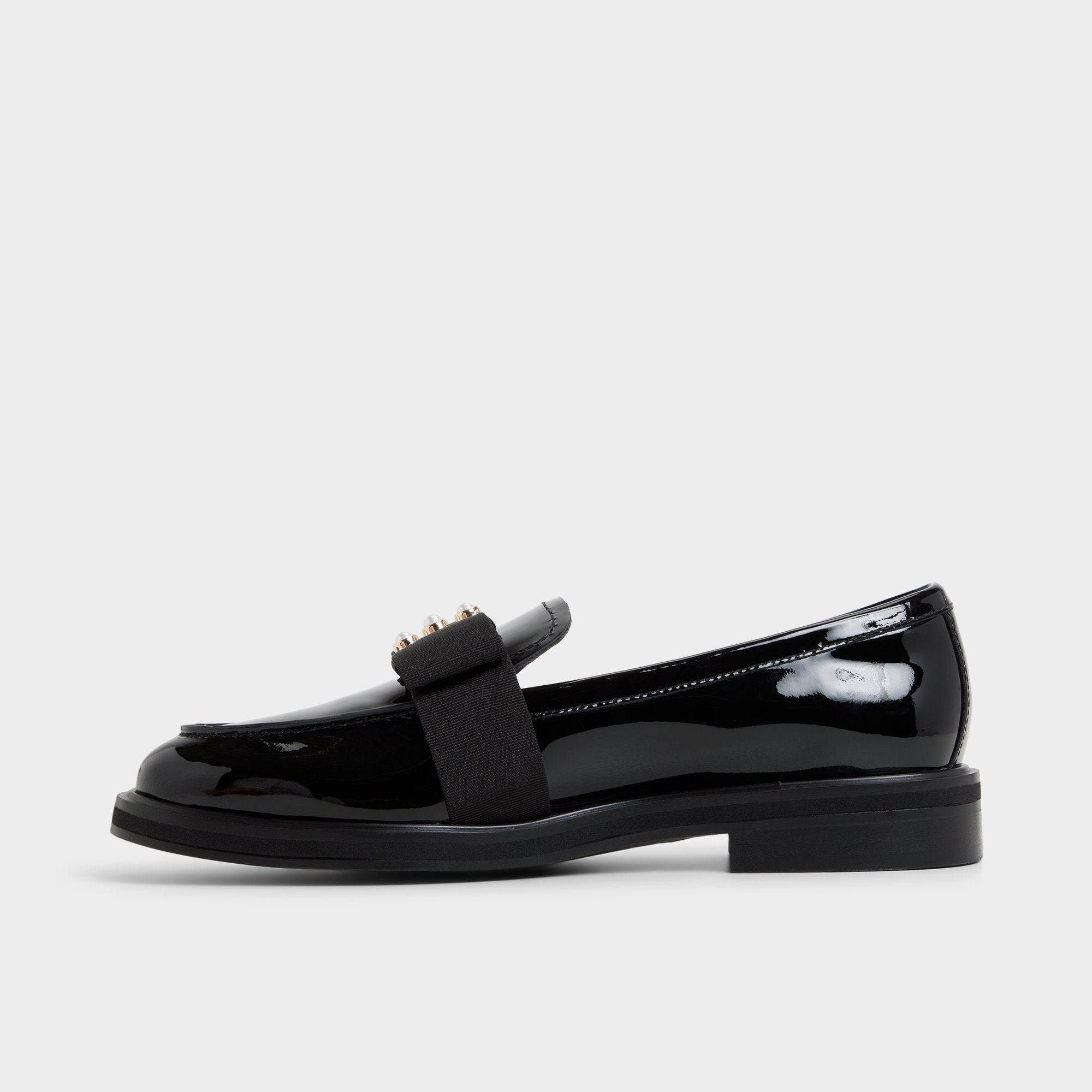 Aldo Bissom in Black - Loafer, Block heel