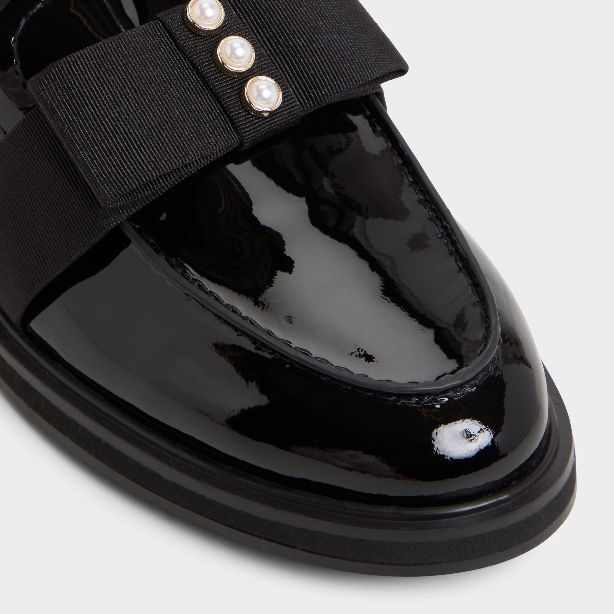 Aldo Bissom in Black - Loafer, Block heel