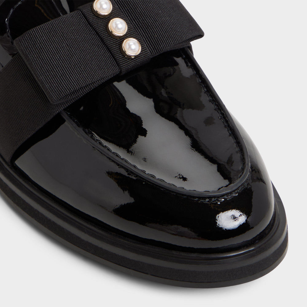 Aldo Bissom in Black - Loafer, Block heel