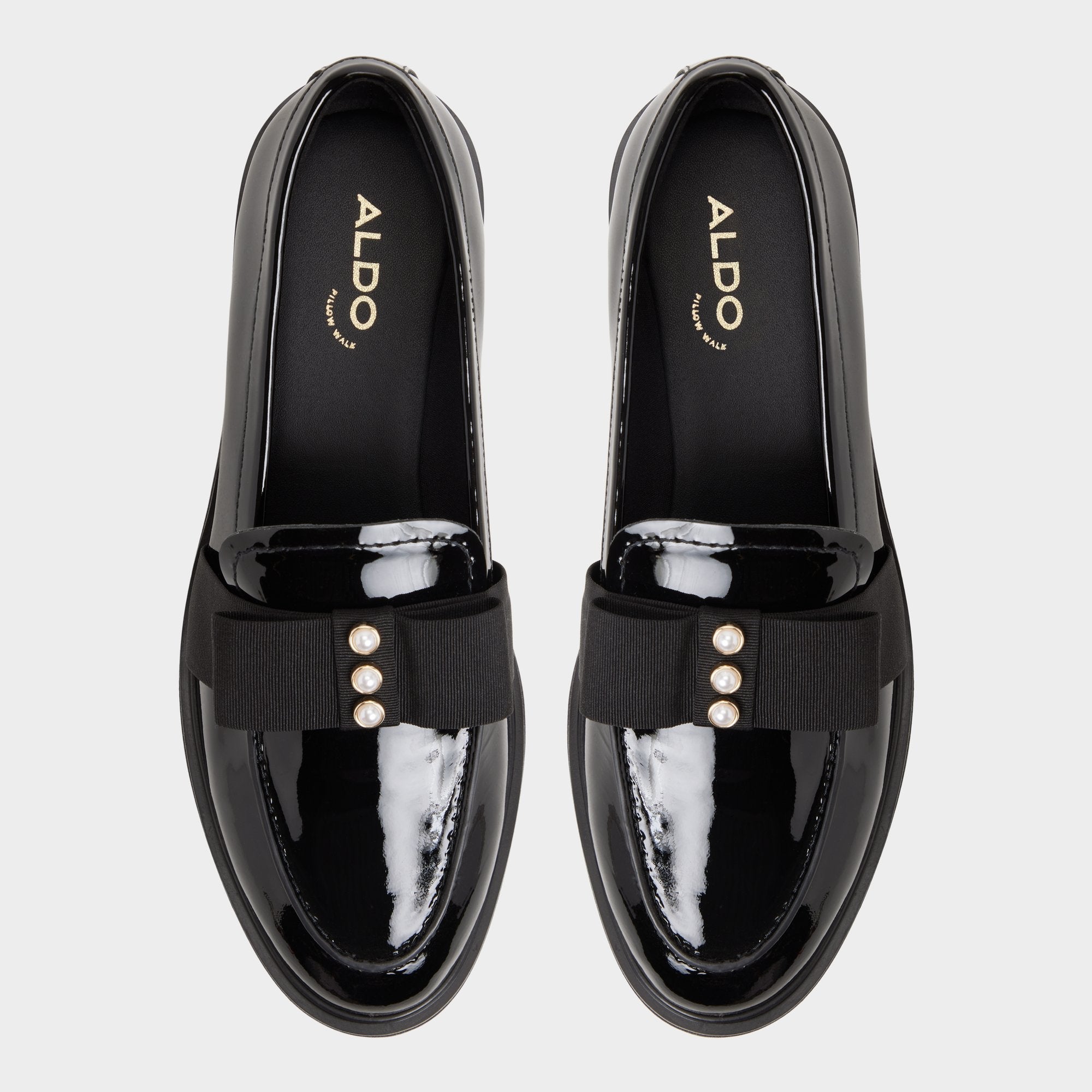Aldo Bissom in Black - Loafer, Block heel