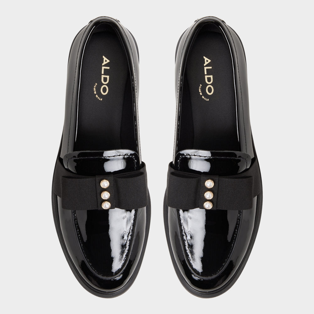 Aldo Bissom in Black - Loafer, Block heel