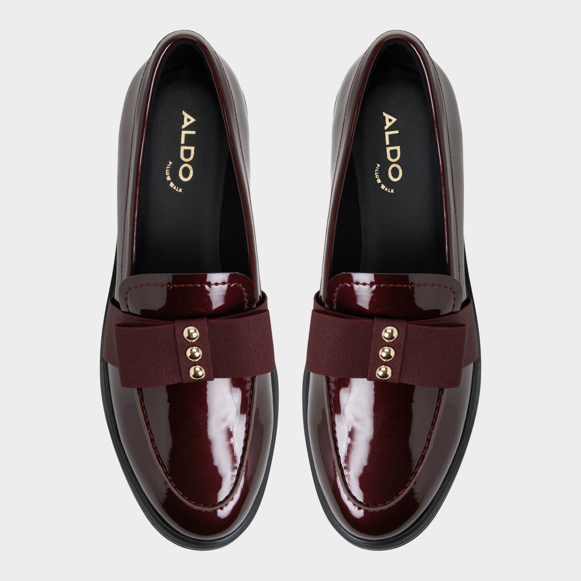 Aldo Bissom in Dark Brown - Loafer, Block heel