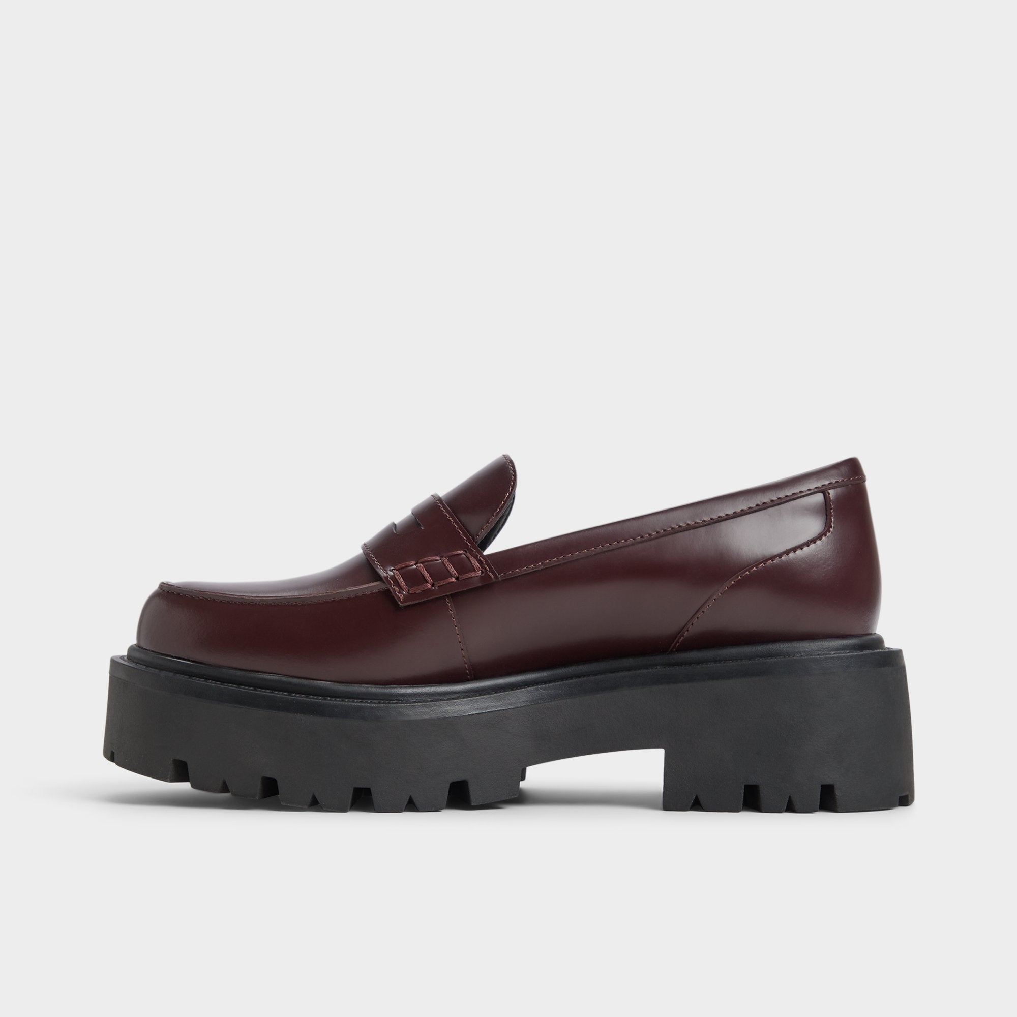 Aldo Cadaycia in Bordo - Loafer, Lug sole