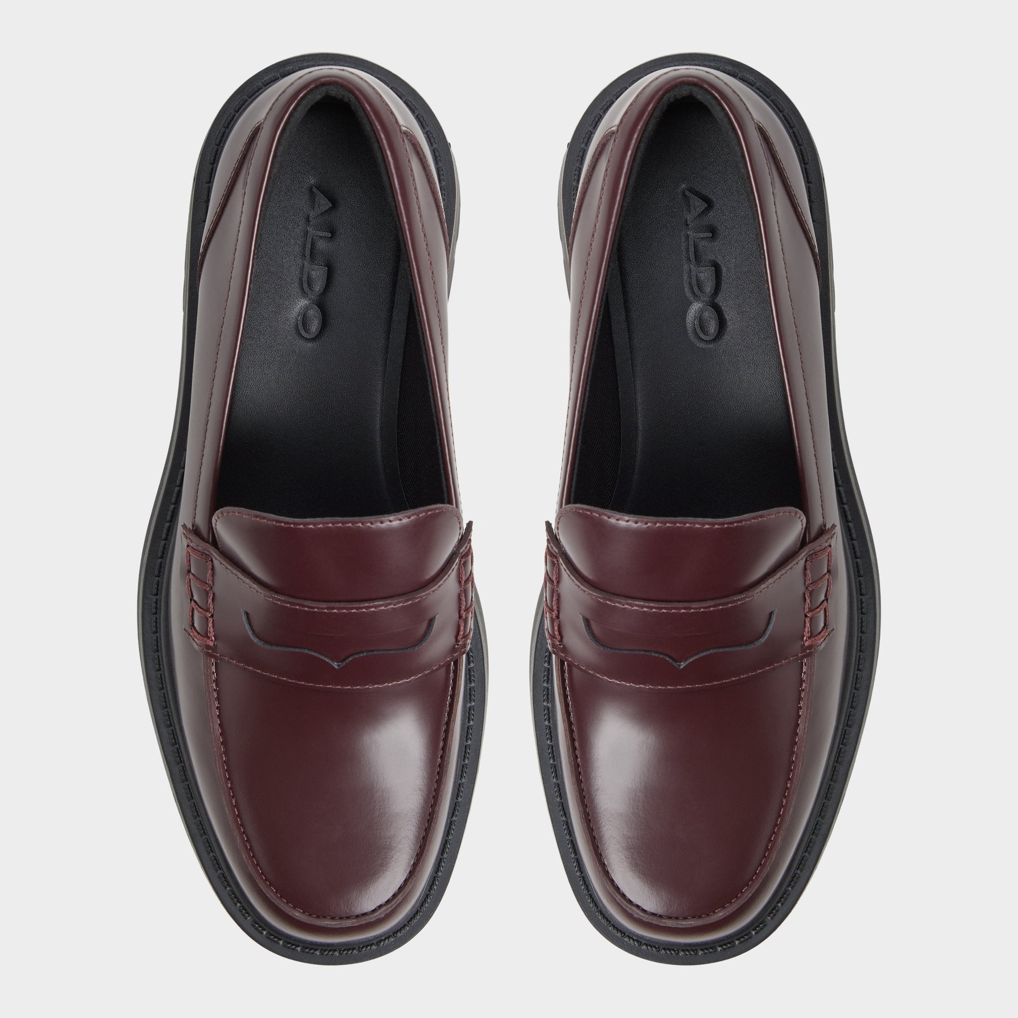 Aldo Cadaycia in Bordo - Loafer, Lug sole