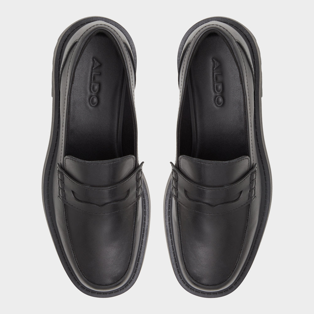 Aldo Cadaycia Black Women's Loafers & Oxfords - Loafer, Lug sole