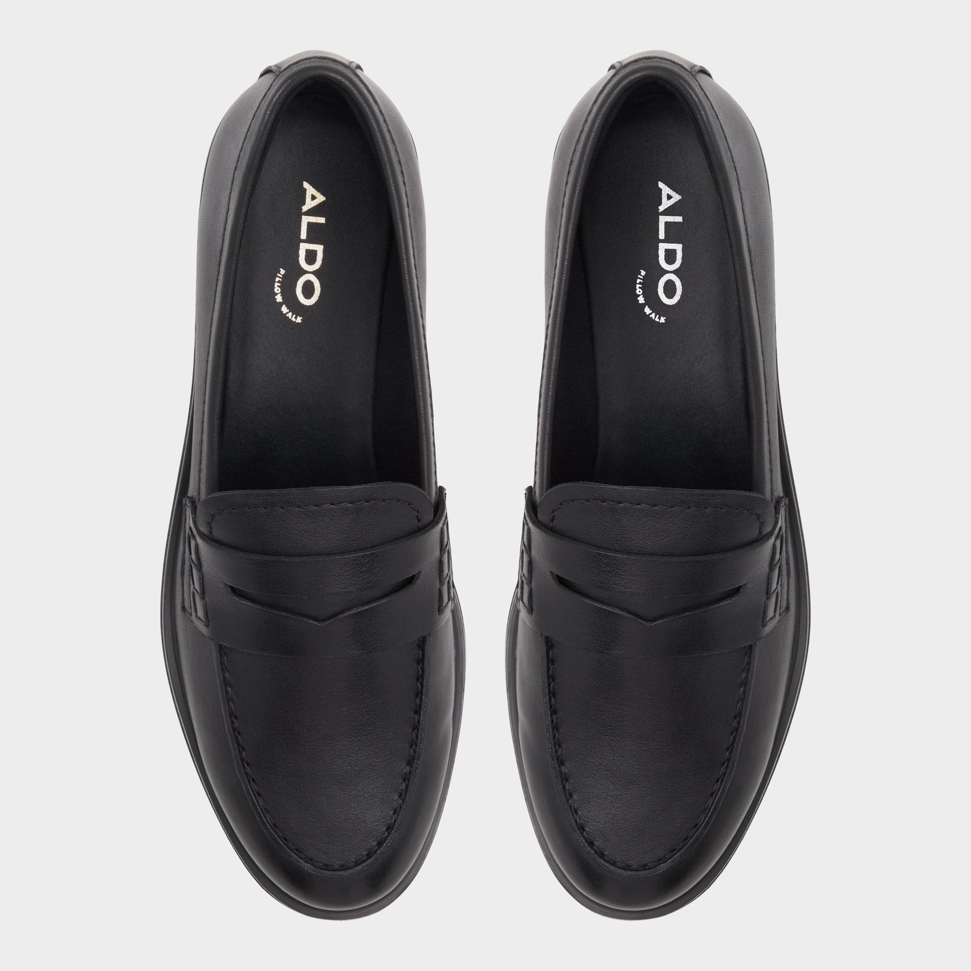 Aldo Lededanten Black Women's Loafers & Oxfords - Loafer, Block heel