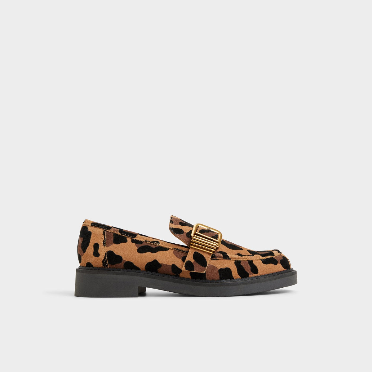Aldo Kalya in Brown Multi - Loafer, Block heel